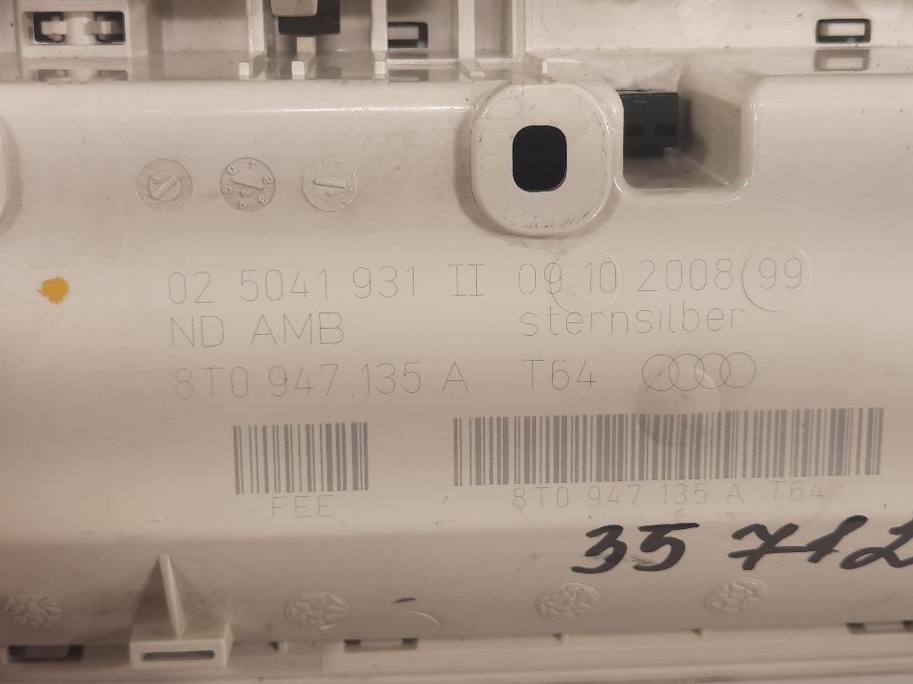 LUCE DI Cortesia Abitacolo ANT 8T0 947 135 A Audi A4 8K5 Avant 2008