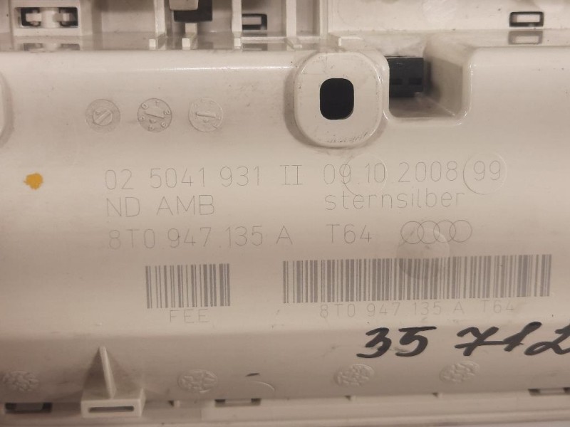 LUCE DI Cortesia Abitacolo ANT 8T0 947 135 A Audi A4 8K5 Avant 2008