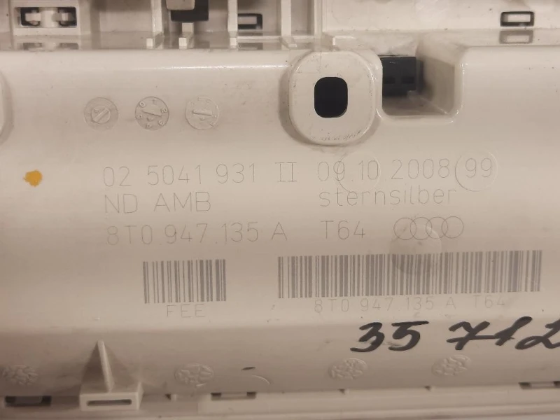 LUCE DI Cortesia Abitacolo ANT 8T0 947 135 A Audi A4 8K5 Avant 2008