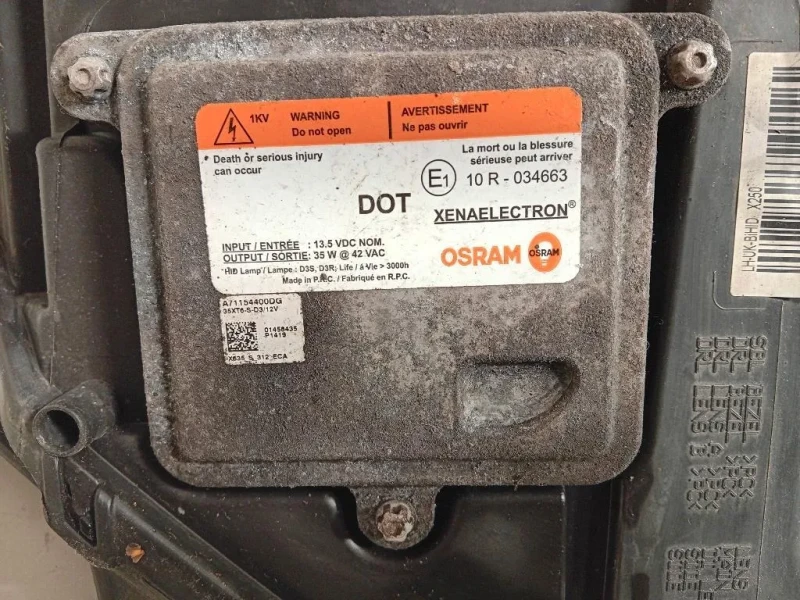 Proiettore ANT SX CX23-13W030-DF Jaguar XF I 2011