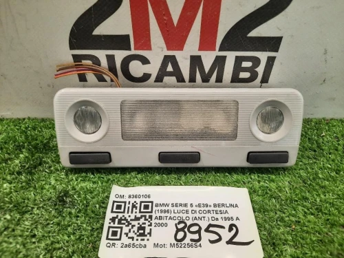 LUCE DI Cortesia Abitacolo ANT 8360106 Bmw Serie 5 E39 Berlina 1996