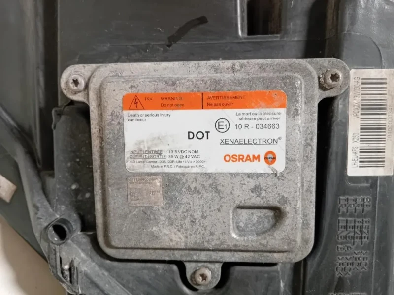 Proiettore ANT SX VPCX2X-13W030-AG Jaguar XF I 2011