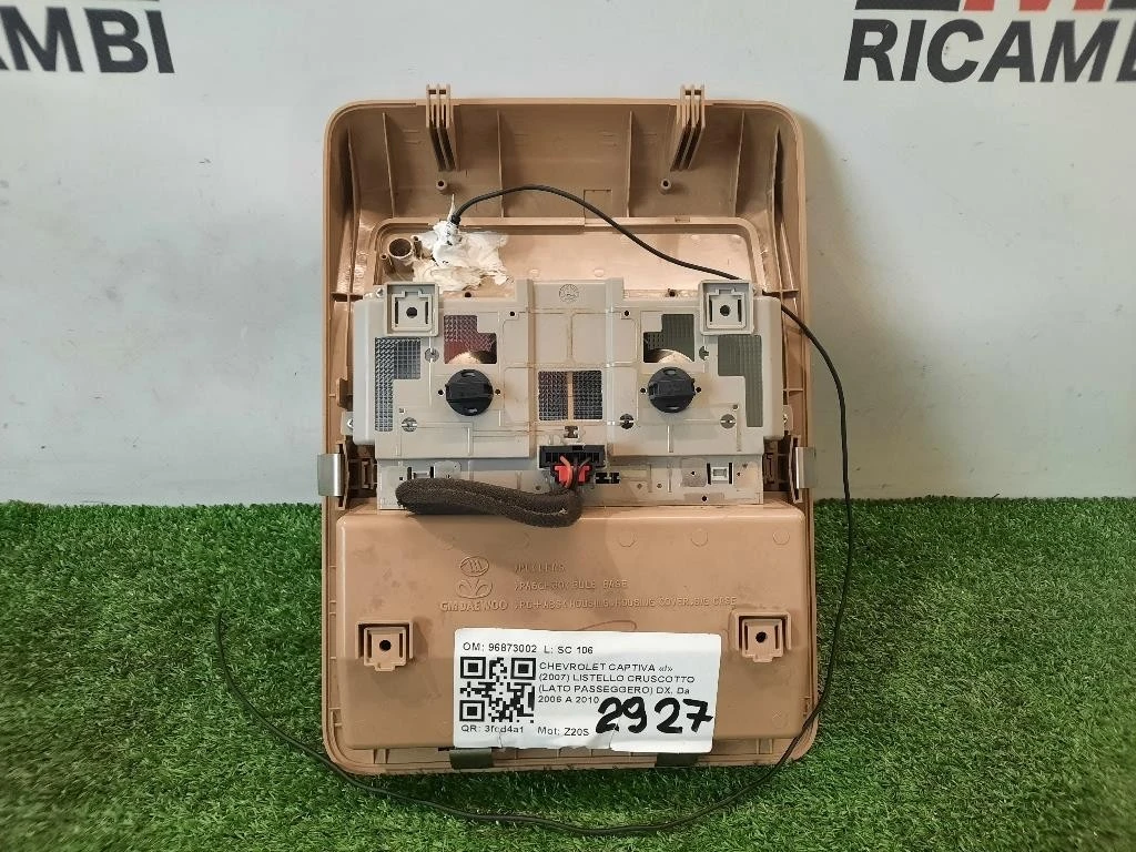 LUCE DI Cortesia Abitacolo ANT Chevrolet Captiva I 2007