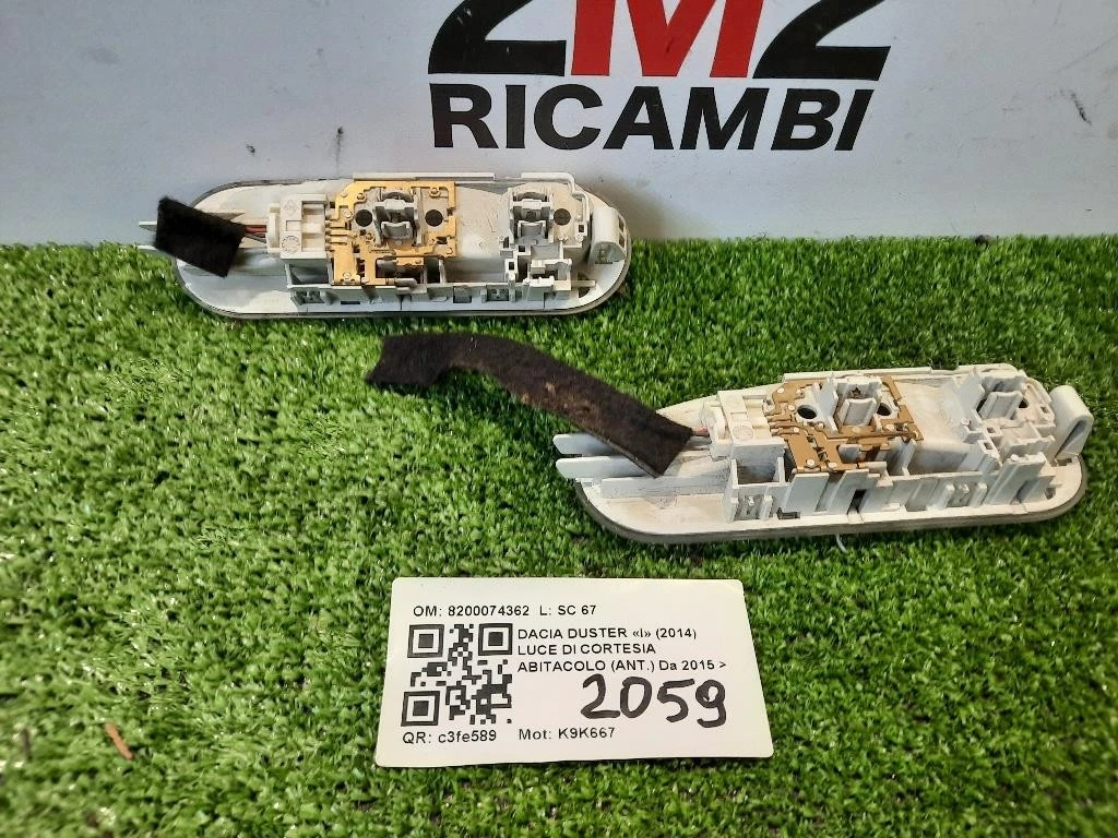 LUCE DI Cortesia Abitacolo ANT 8200074362 Dacia Duster I 2014