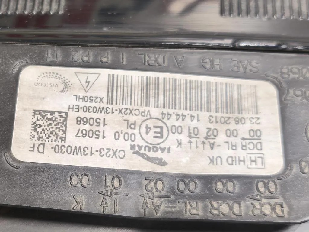 Proiettore ANT SX GX23-13W030-FE Jaguar XF I 2011