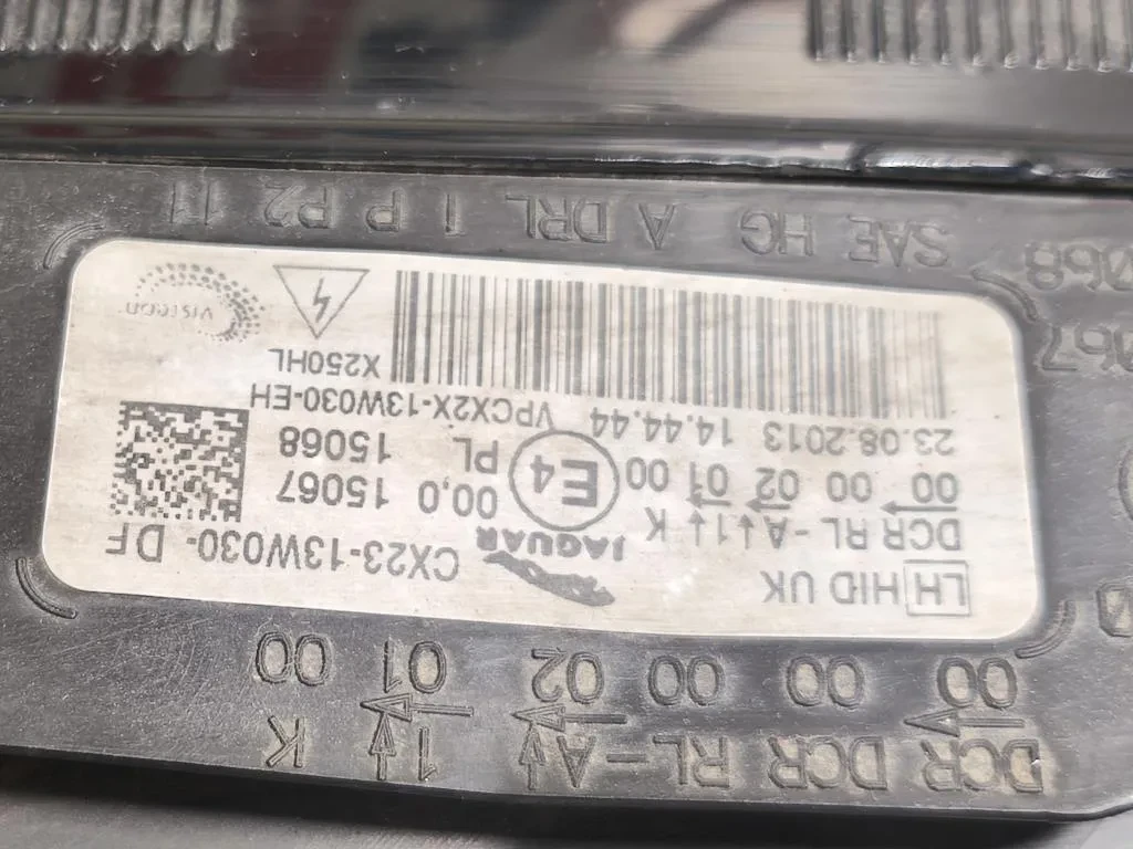 Proiettore ANT SX GX23-13W030-FE Jaguar XF I 2011