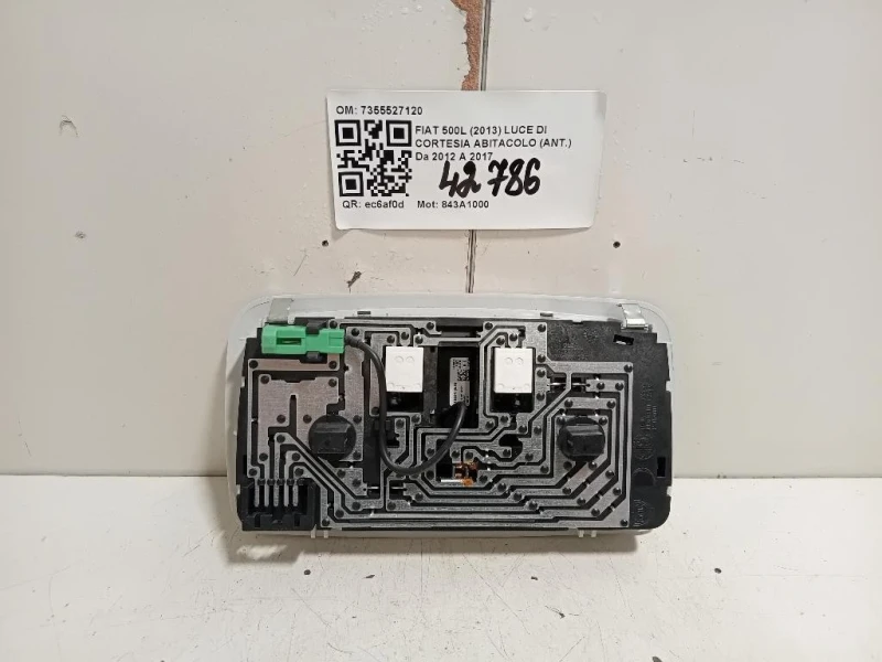 LUCE DI Cortesia Abitacolo ANT 7355527120 Fiat 500L 2013
