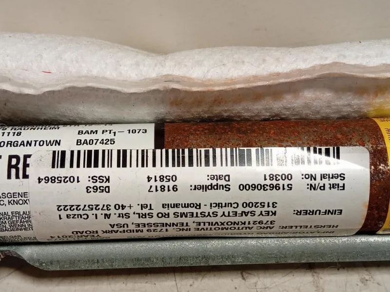 Air-bag A Tendina SX 519630600 Fiat 500L 2013