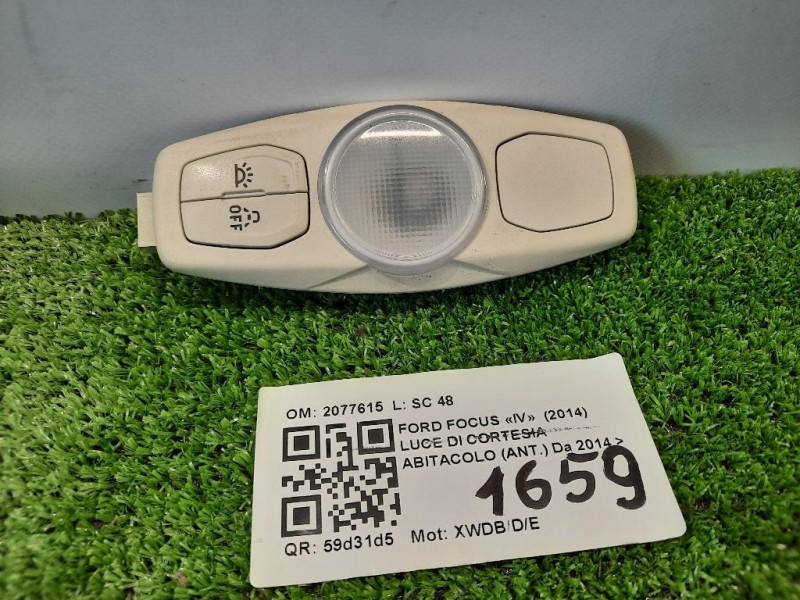 LUCE DI Cortesia Abitacolo ANT 2077615 Ford Focus IV 2014