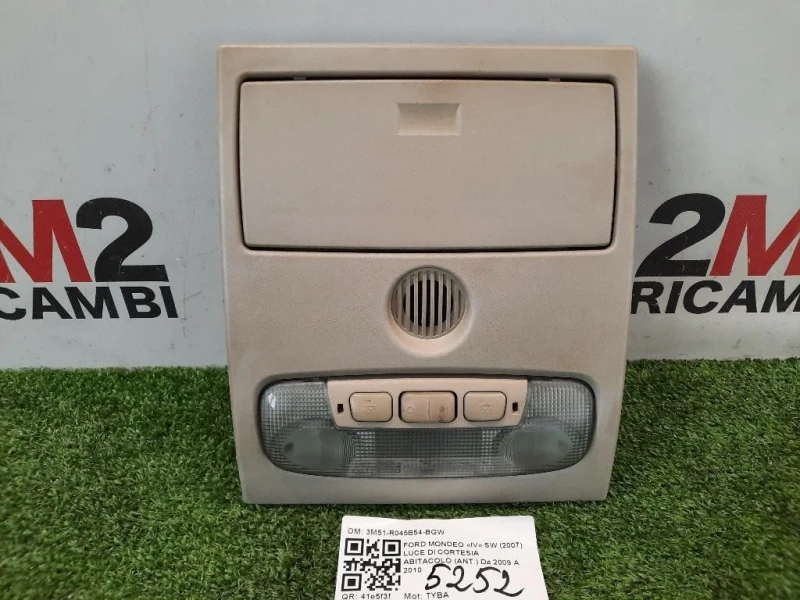 LUCE DI Cortesia Abitacolo ANT 3M51-R045B54-BGW Ford Mondeo IV SW 2007