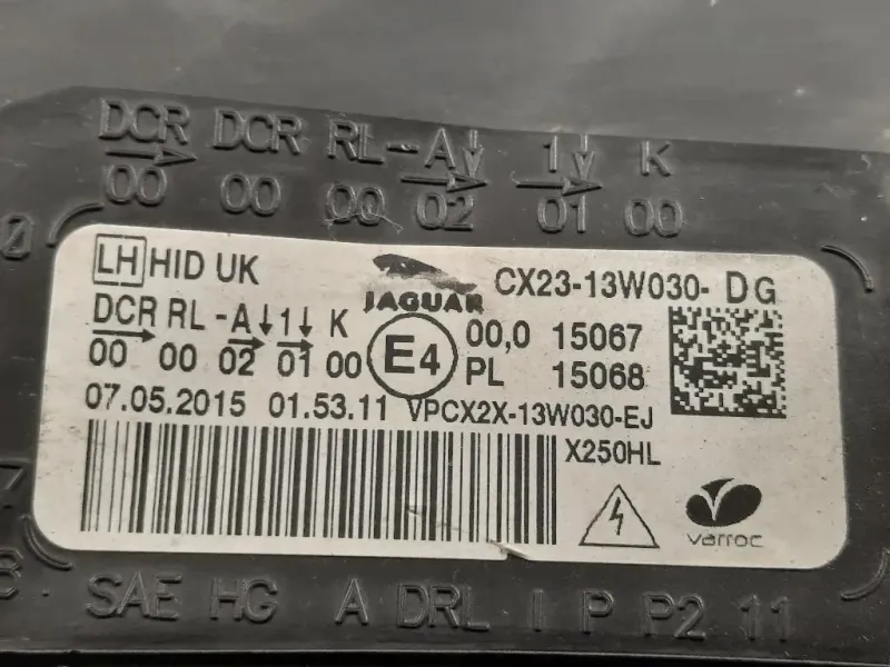 Proiettore ANT SX CX23-13W030-DG Jaguar XF II 2015