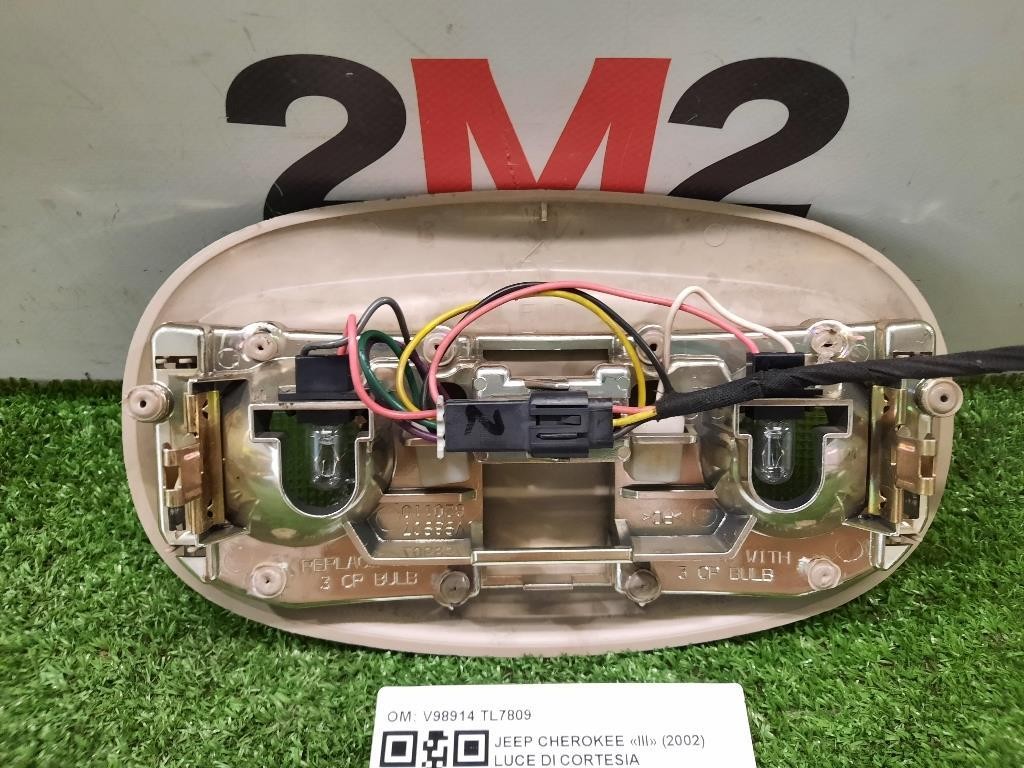 LUCE DI Cortesia Abitacolo ANT V98914 TL7809 Jeep Cherokee III 2002