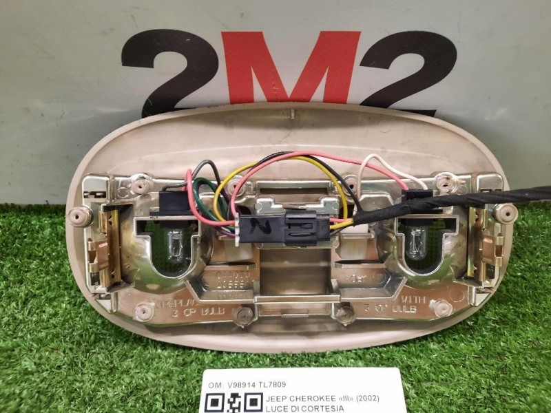 LUCE DI Cortesia Abitacolo ANT V98914 TL7809 Jeep Cherokee III 2002