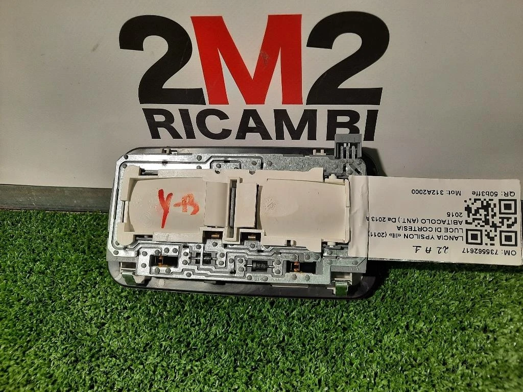 LUCE DI Cortesia Abitacolo ANT 735562617 Lancia Ypsilon III 2011