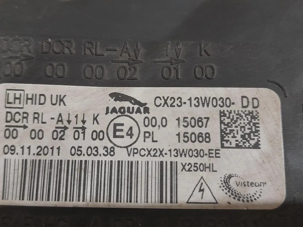 Proiettore ANT SX CX2313W030 Jaguar XF II 2015