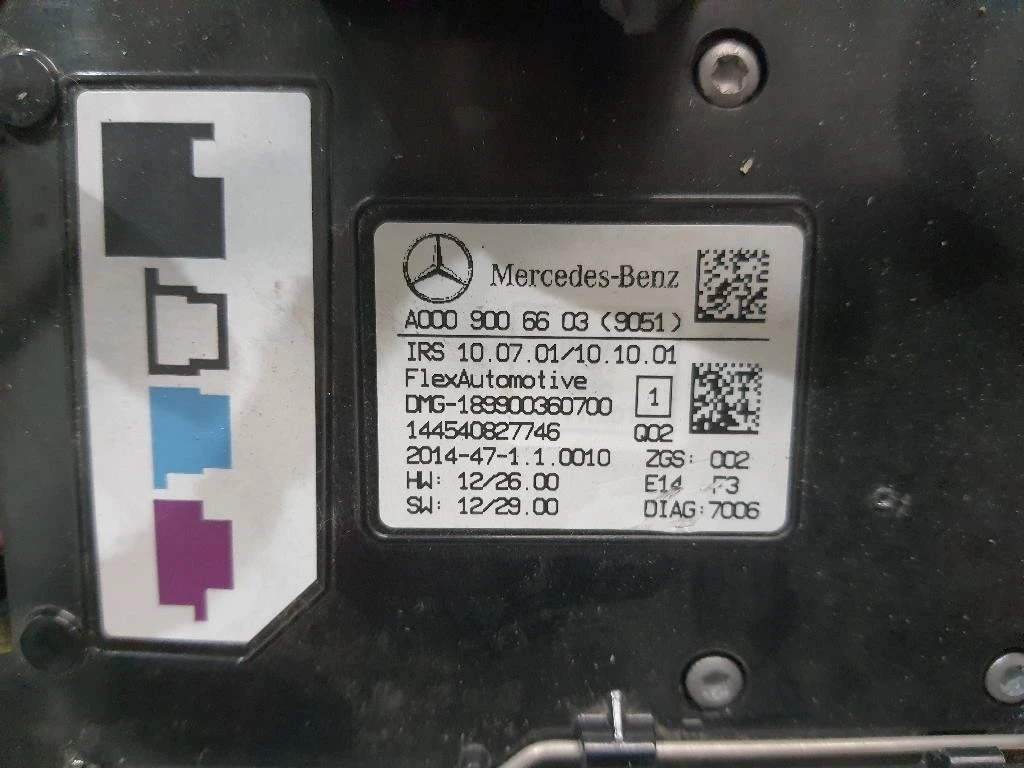 LUCE DI Cortesia Abitacolo ANT A0009006603 Mercedes Classe A W176 2013