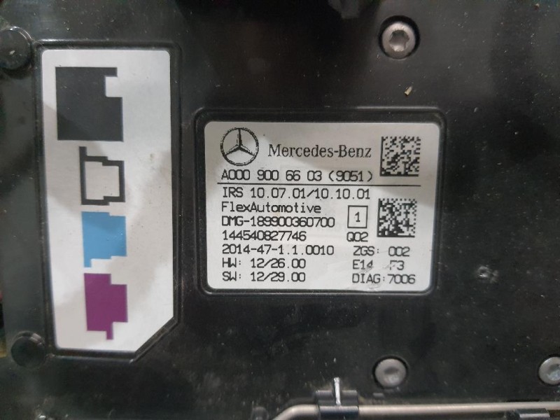 LUCE DI Cortesia Abitacolo ANT A0009006603 Mercedes Classe A W176 2013