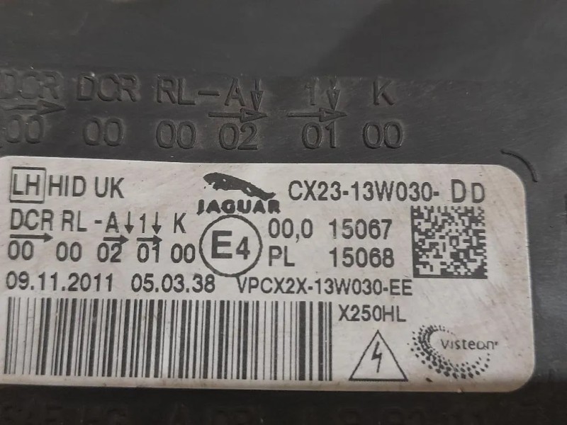 Proiettore ANT SX CX2313W030 Jaguar XF II 2015