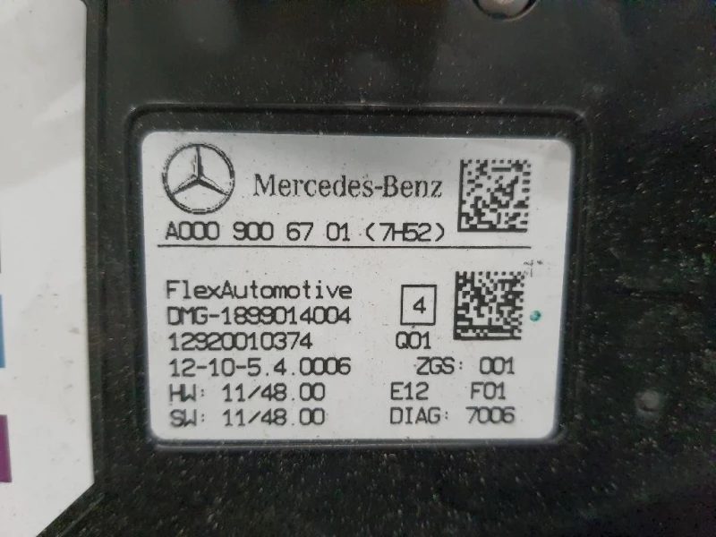 LUCE DI Cortesia Abitacolo ANT A0009006701 Mercedes Classe B W246 2012