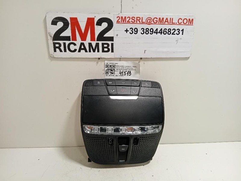 LUCE DI Cortesia Abitacolo ANT A0009018503 Mercedes Classe C W205 2014
