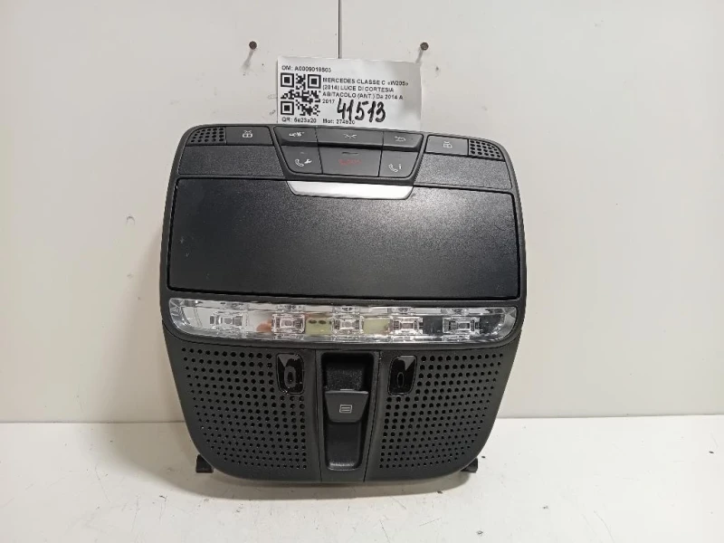 LUCE DI Cortesia Abitacolo ANT A0009018503 Mercedes Classe C W205 2014