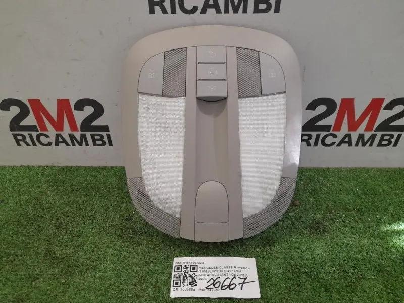 LUCE DI Cortesia Abitacolo ANT A1648201323 Mercedes Classe R W251 2006