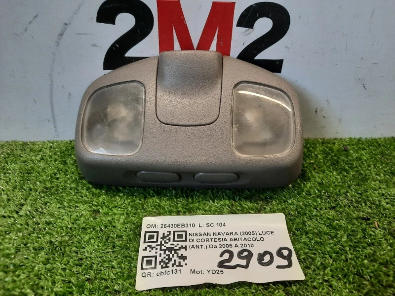 LUCE DI Cortesia Abitacolo ANT 26430EB310 Nissan Navara 2005
