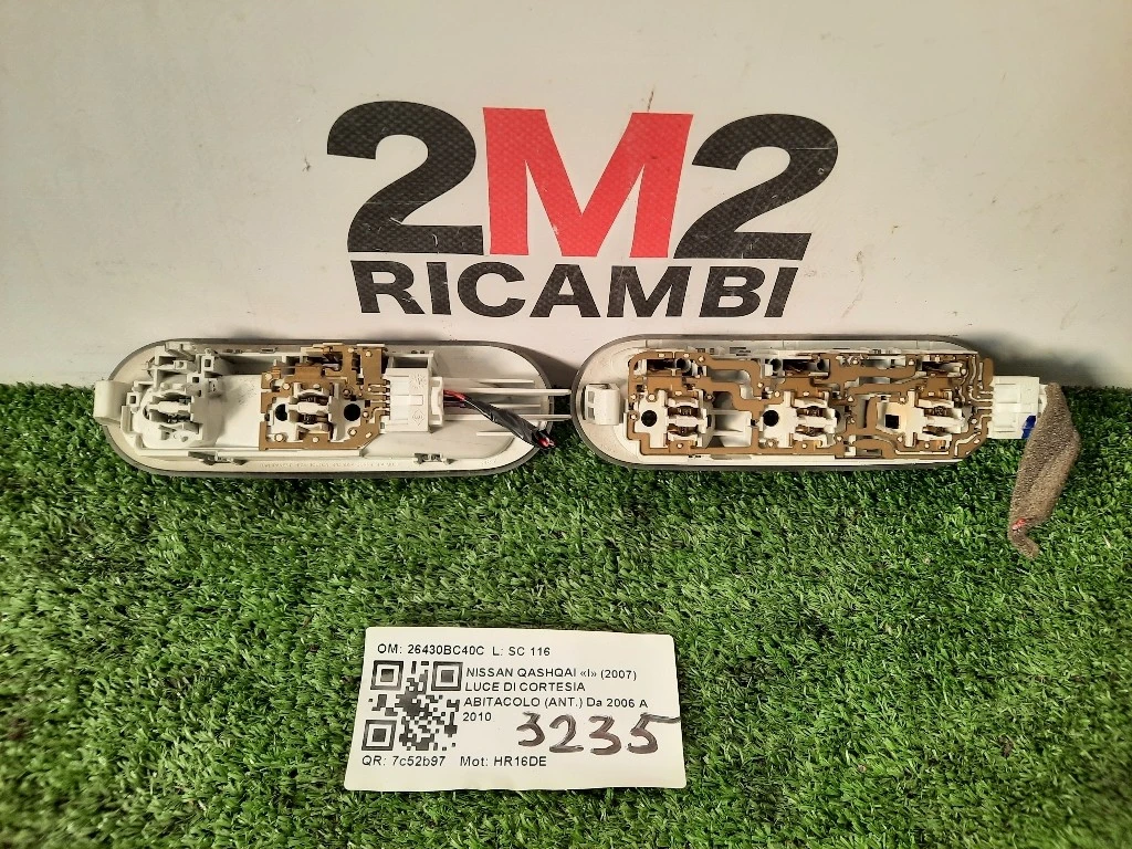 LUCE DI Cortesia Abitacolo ANT 26430BC40C Nissan Qashqai I 2007