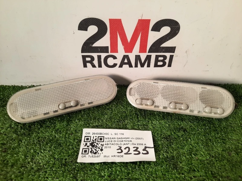 LUCE DI Cortesia Abitacolo ANT 26430BC40C Nissan Qashqai I 2007