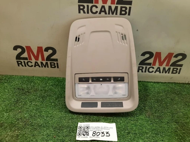LUCE DI Cortesia Abitacolo ANT 13415545 Opel Astra K 2019
