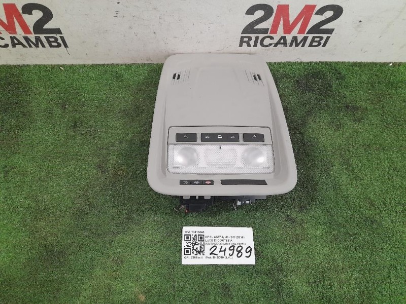 LUCE DI Cortesia Abitacolo ANT 13415545 Opel Astra K SW 2016