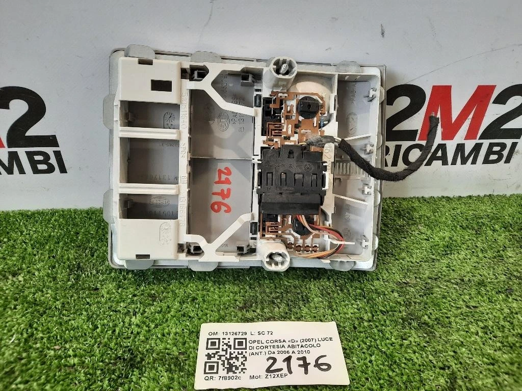 LUCE DI Cortesia Abitacolo ANT 13126729 Opel Corsa D 2007