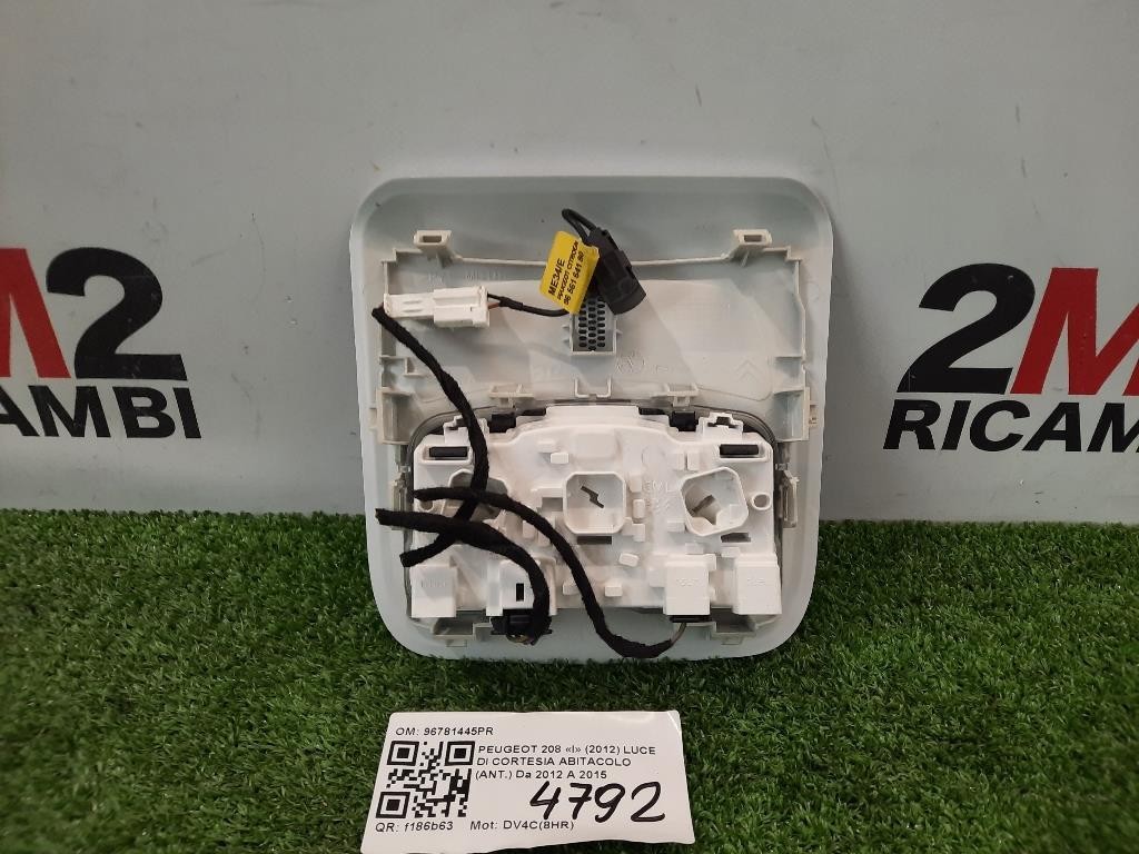 LUCE DI Cortesia Abitacolo ANT 96781445PR Peugeot 208 I 2012