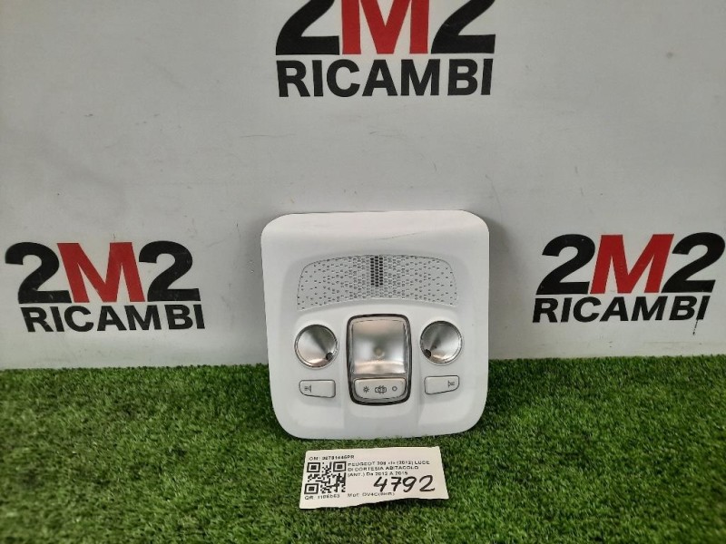 LUCE DI Cortesia Abitacolo ANT 96781445PR Peugeot 208 I 2012