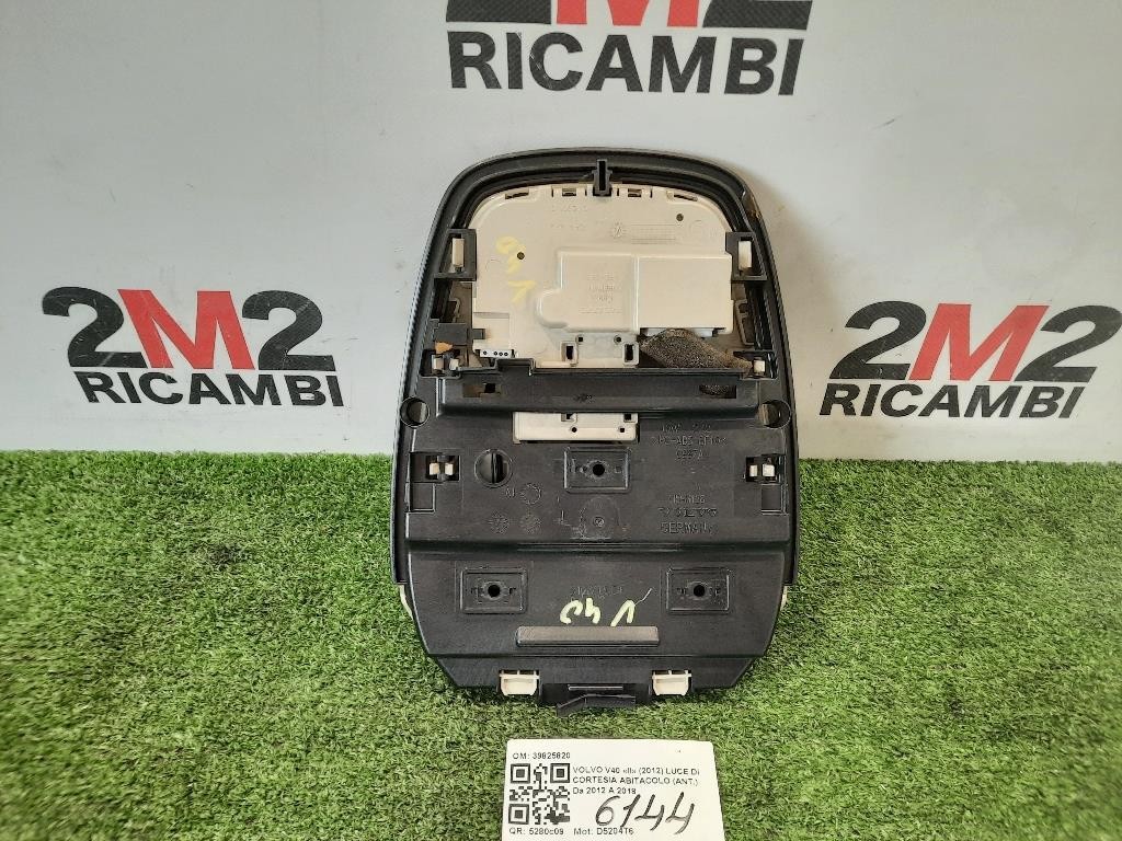 LUCE DI Cortesia Abitacolo ANT 39825820 Volvo V40 II 2012