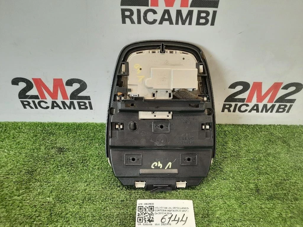 LUCE DI Cortesia Abitacolo ANT 39825820 Volvo V40 II 2012