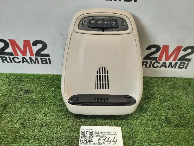 LUCE DI Cortesia Abitacolo ANT 39825820 Volvo V40 II 2012