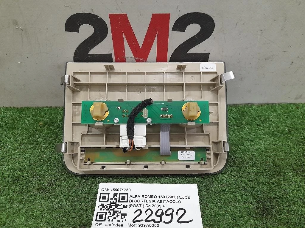 LUCE DI Cortesia Abitacolo POST 156071758 Alfa Romeo 159 2006