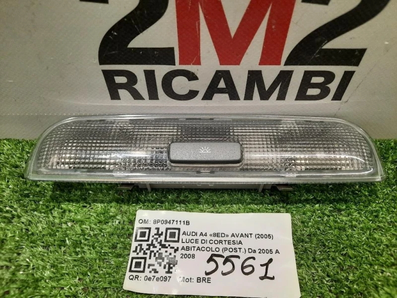 LUCE DI Cortesia Abitacolo POST 8P0947111B Audi A4 8ED Avant 2005