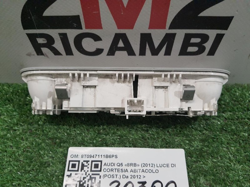 LUCE DI Cortesia Abitacolo POST 8T0947111B6PS Audi Q5 8RB 2012