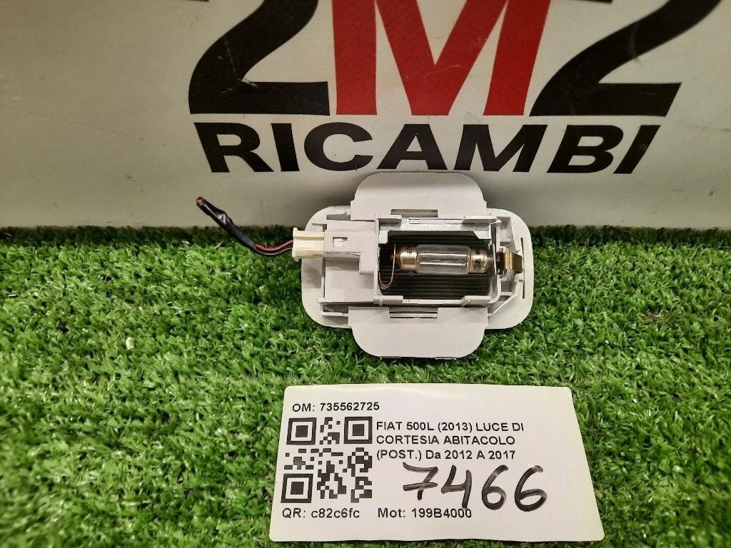LUCE DI Cortesia Abitacolo POST 735562725 Fiat 500L 2013