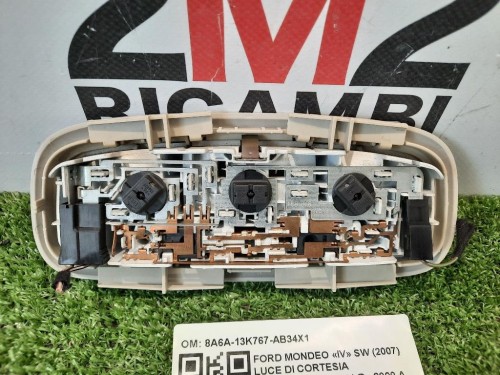 LUCE DI Cortesia Abitacolo POST 8A6A-13K767-AB34X1 Ford Mondeo IV SW 2007