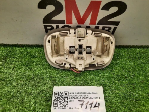 LUCE DI Cortesia Abitacolo POST Jeep Cherokee III 2002