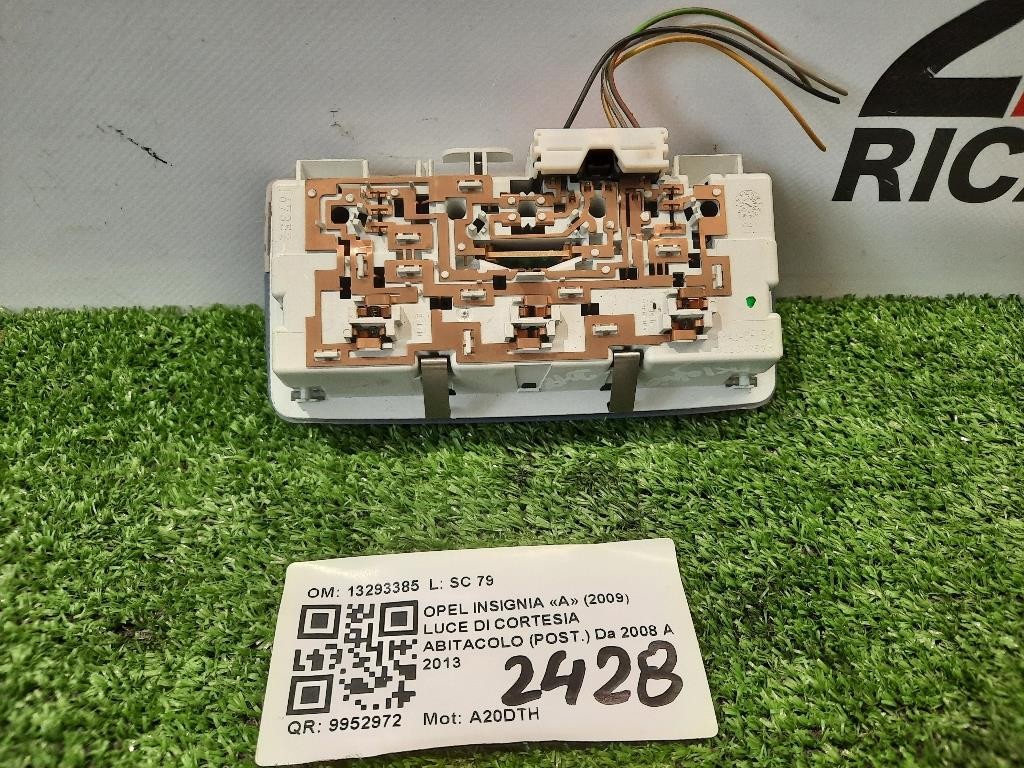 LUCE DI Cortesia Abitacolo POST 13293385 Opel Insignia A 2009
