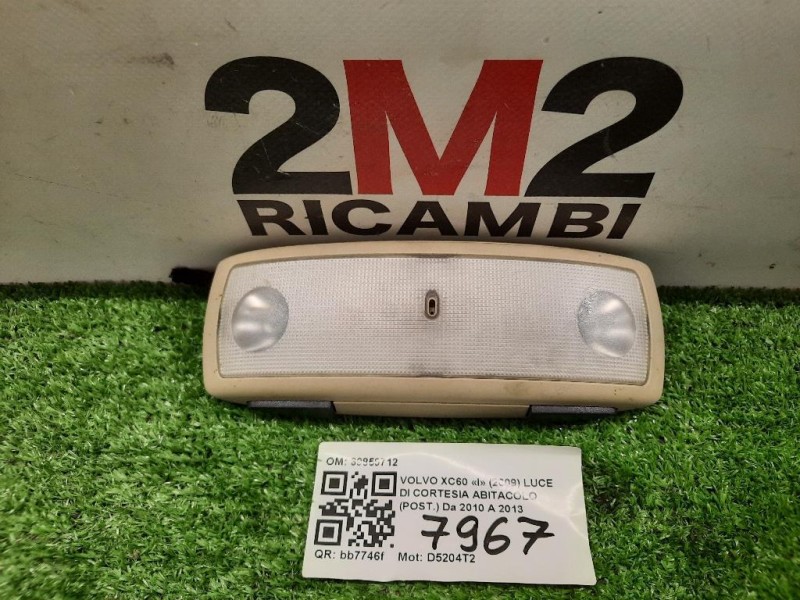 LUCE DI Cortesia Abitacolo POST 39859712 Volvo XC60 I 2009