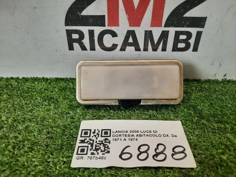 LUCE DI Cortesia Abitacolo DX Lancia 2000