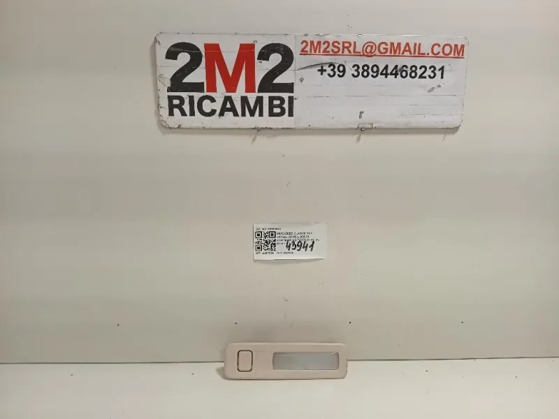 LUCE DI Cortesia Abitacolo DX A2139063600 Mercedes Classe GLE W166 2015