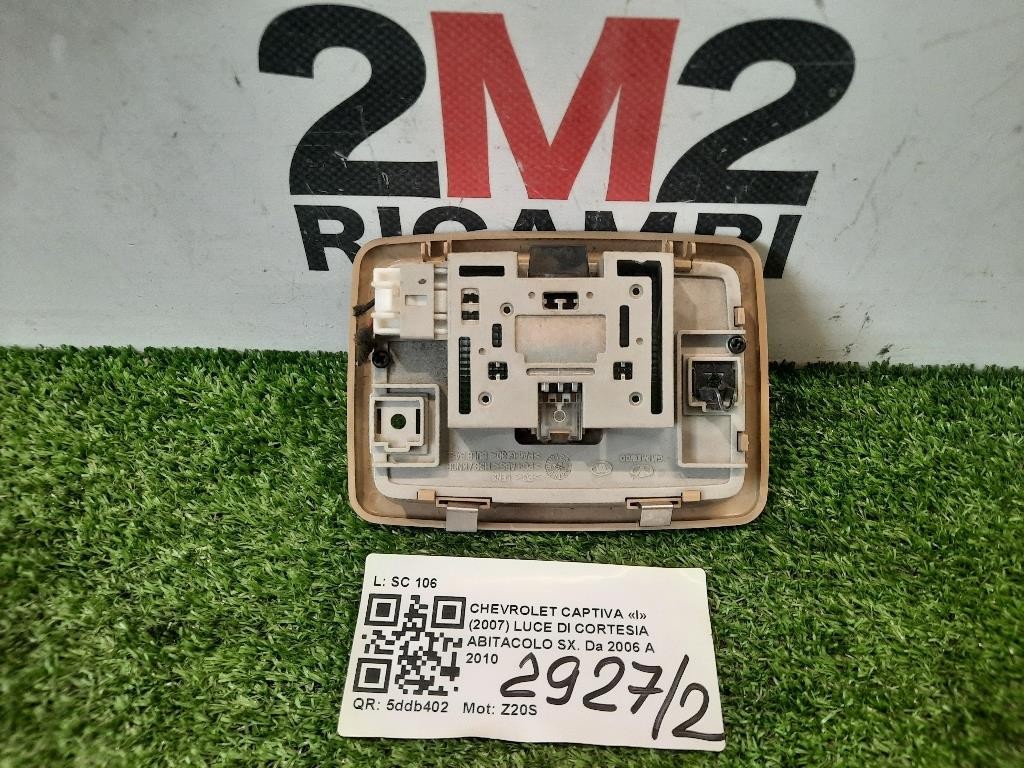 LUCE DI Cortesia Abitacolo SX Chevrolet Captiva I 2007