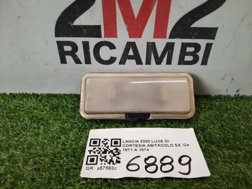 LUCE DI Cortesia Abitacolo SX Lancia 2000