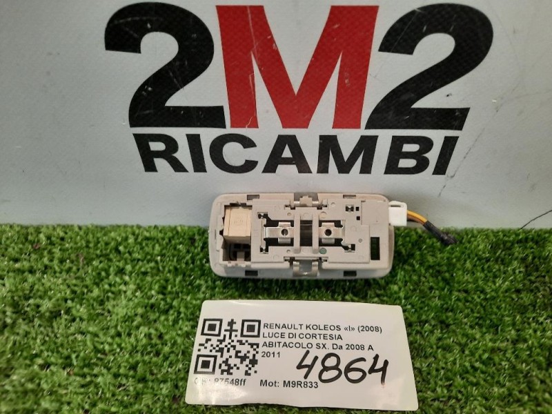 LUCE DI Cortesia Abitacolo SX Renault Koleos I 2008